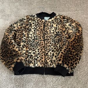 Leopard print jacket